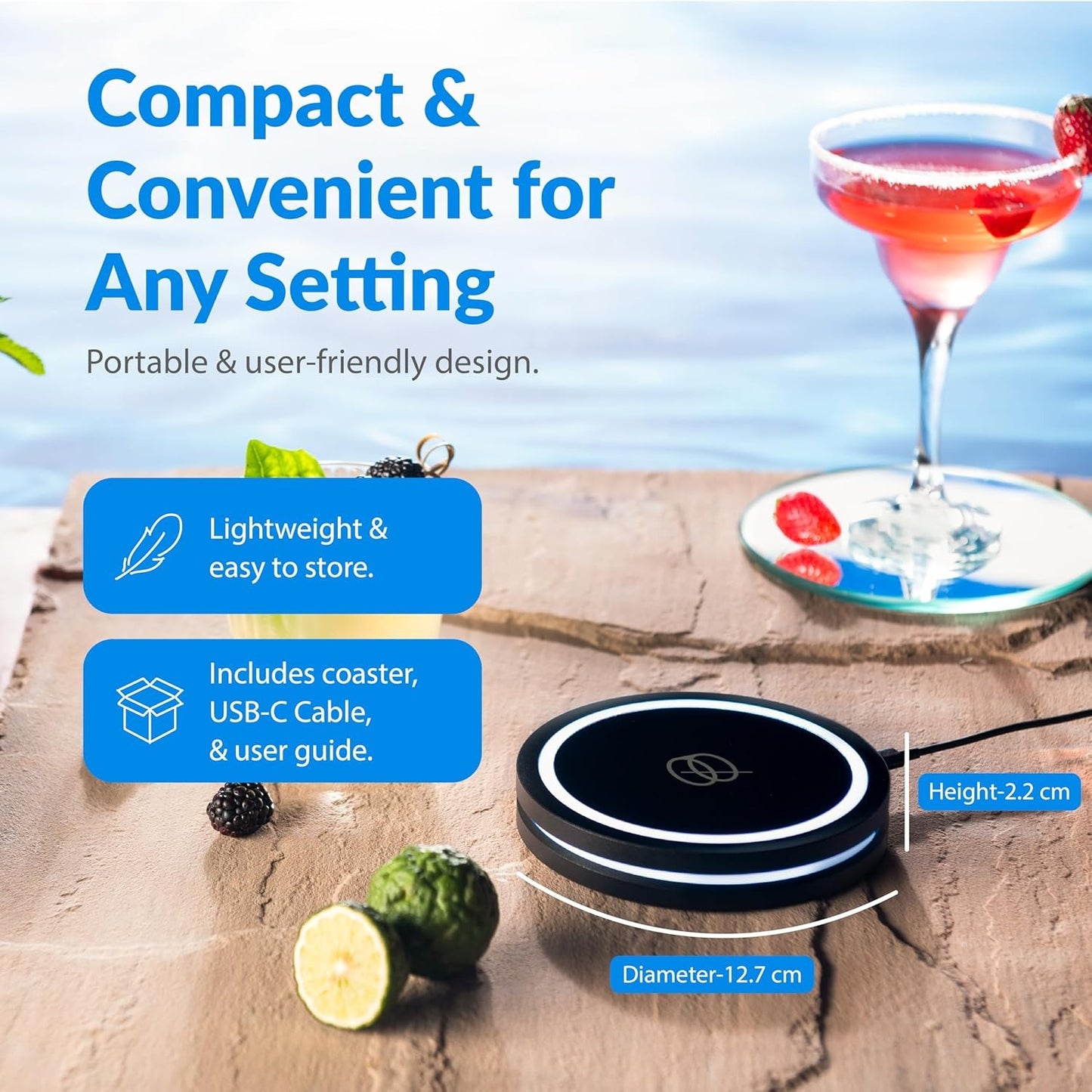 Smart Cocktail Coaster