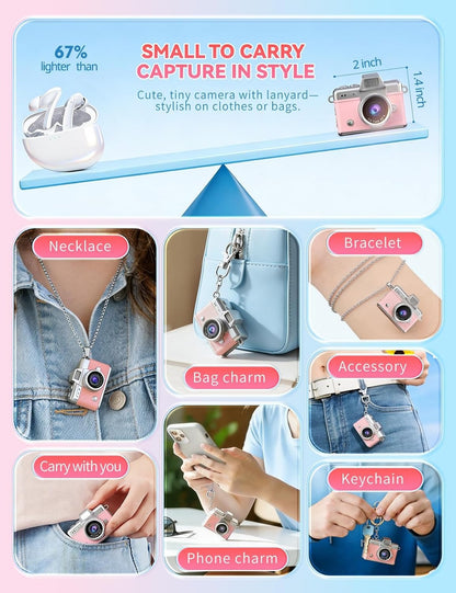 Mini Camera Keychain