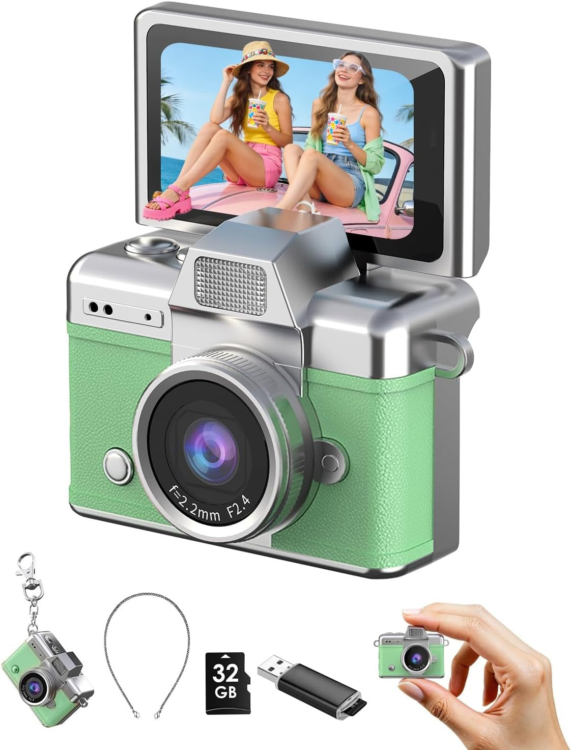 Mini Camera Keychain