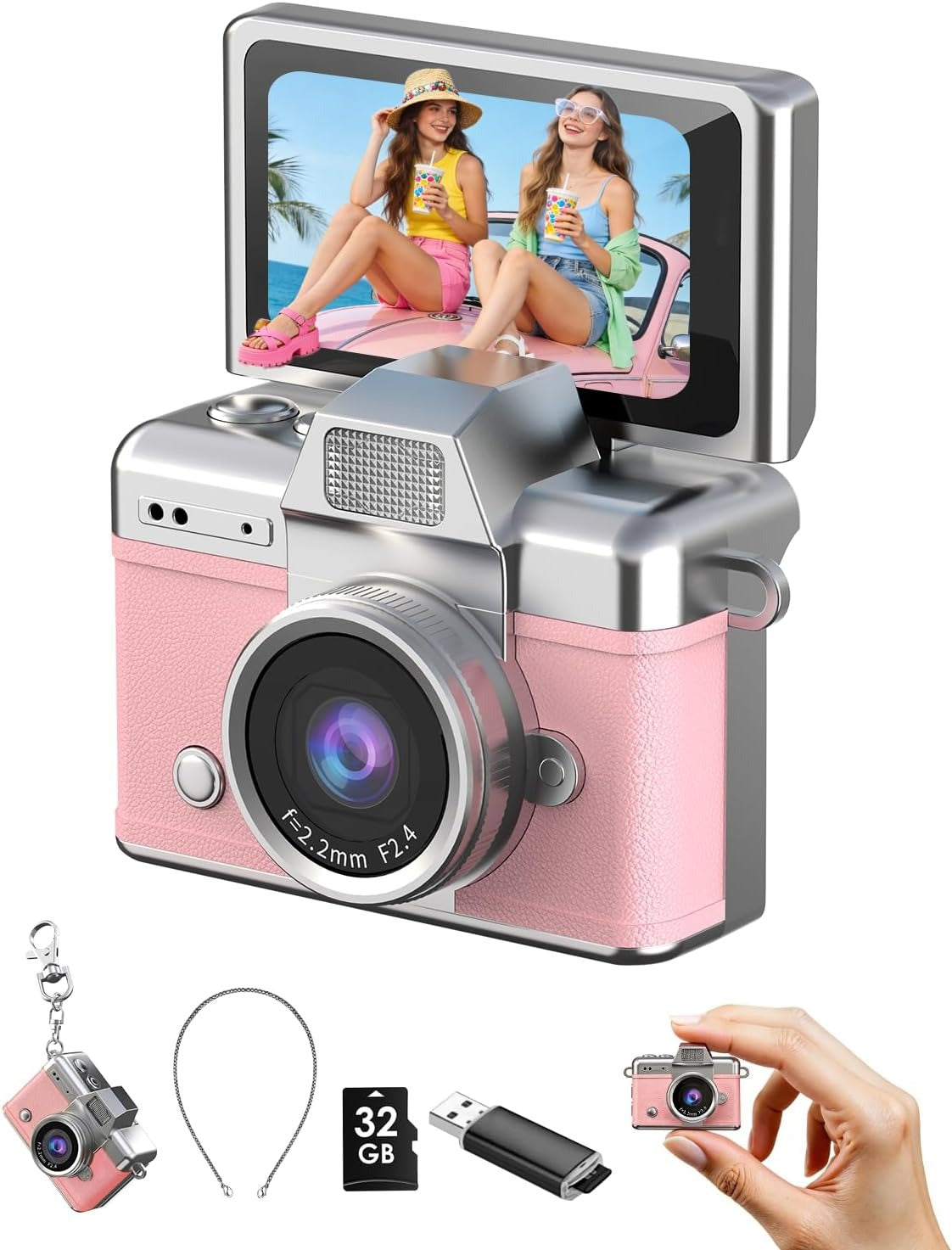Mini Camera Keychain