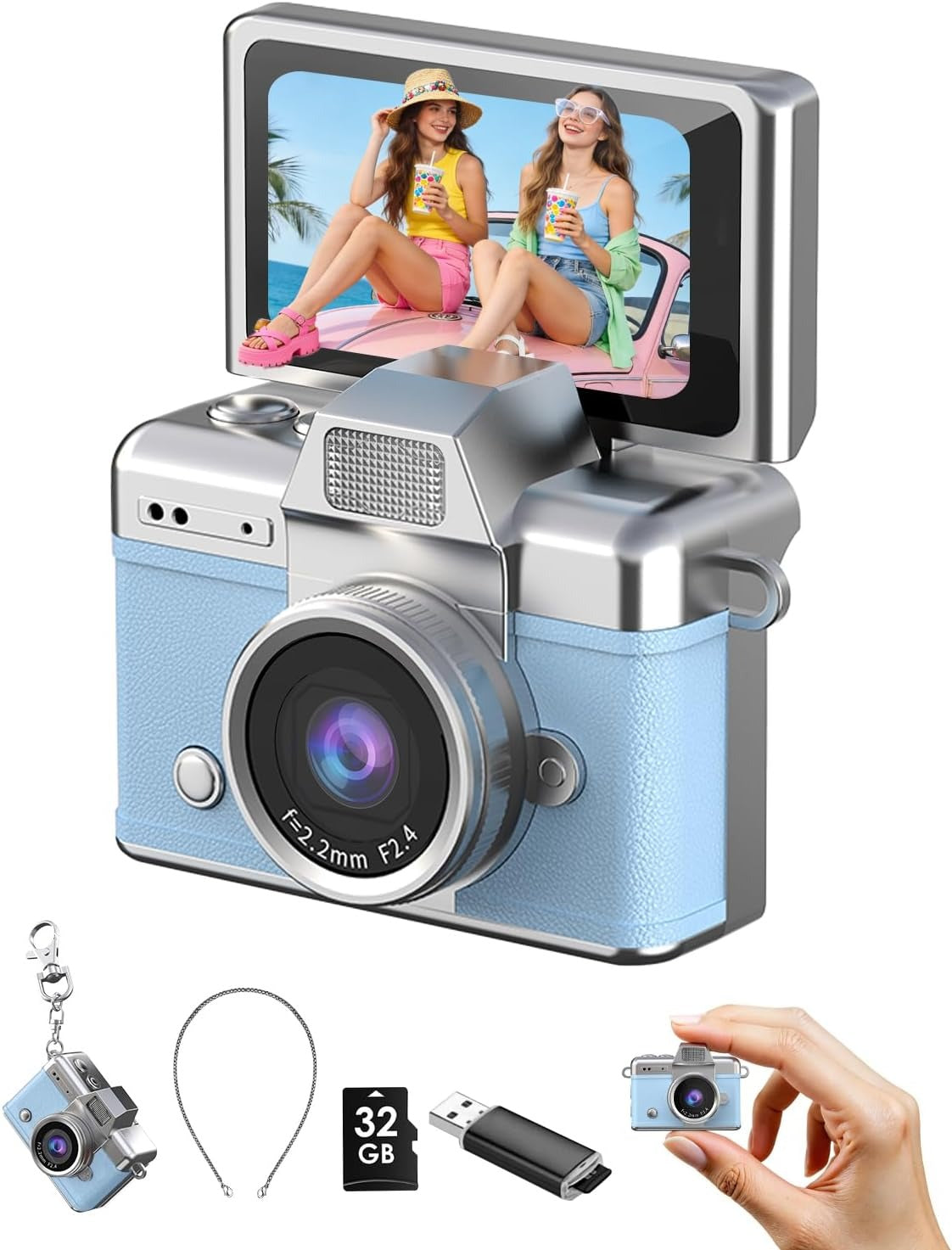 Mini Camera Keychain
