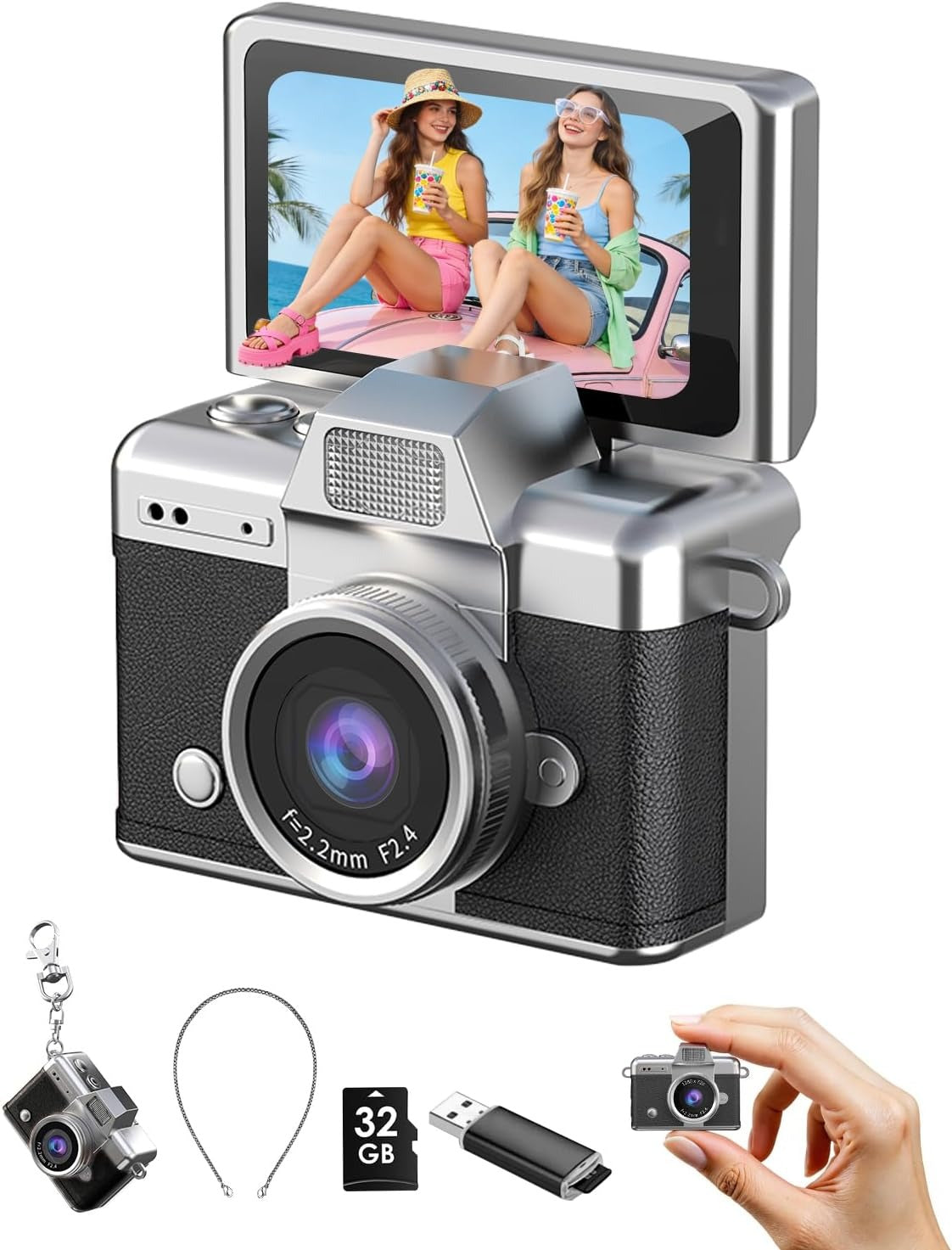 Mini Camera Keychain