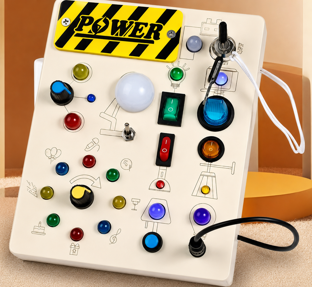 Sensory Busy Board
