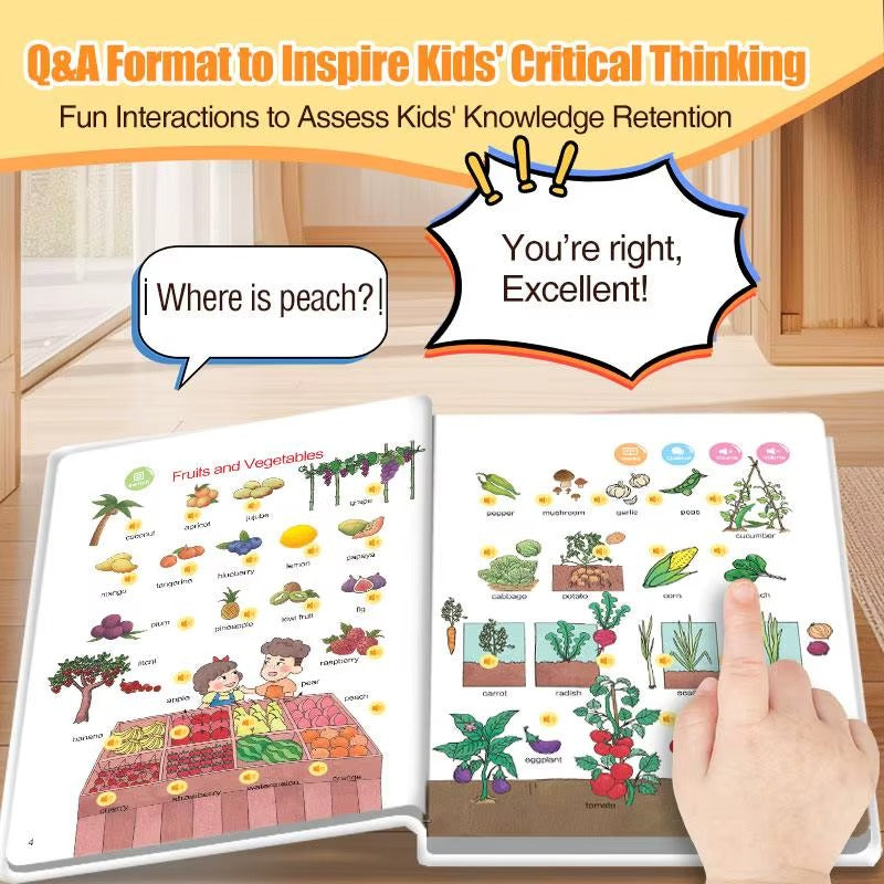 500 Word Interactive Learning Sound Book