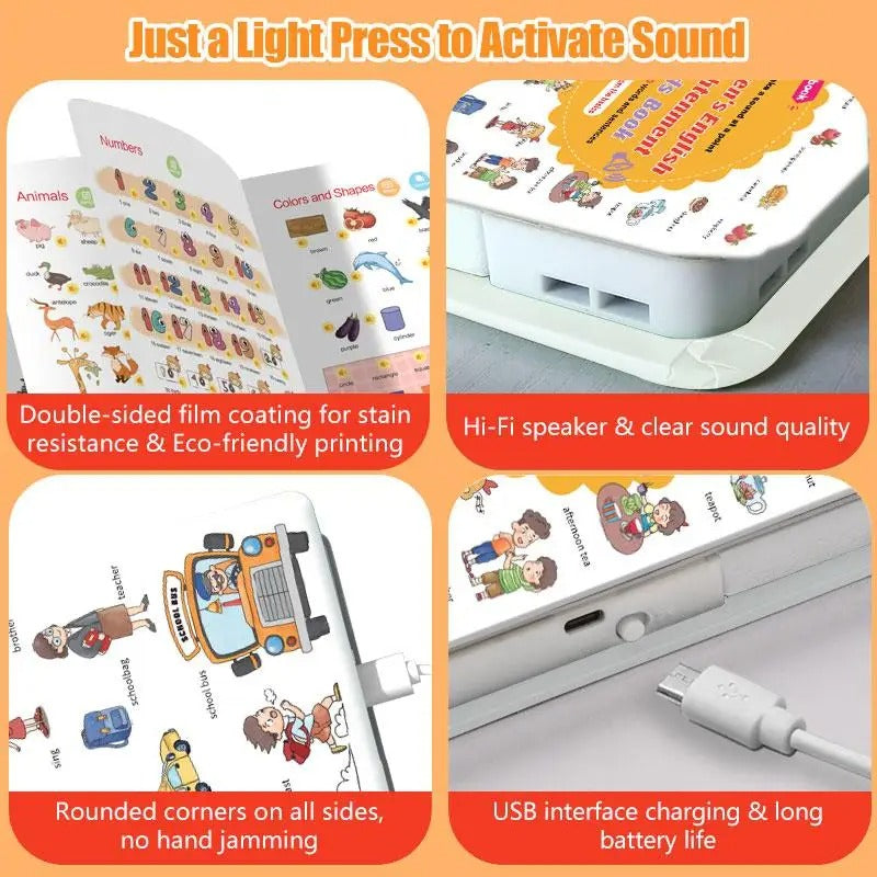 500 Word Interactive Learning Sound Book
